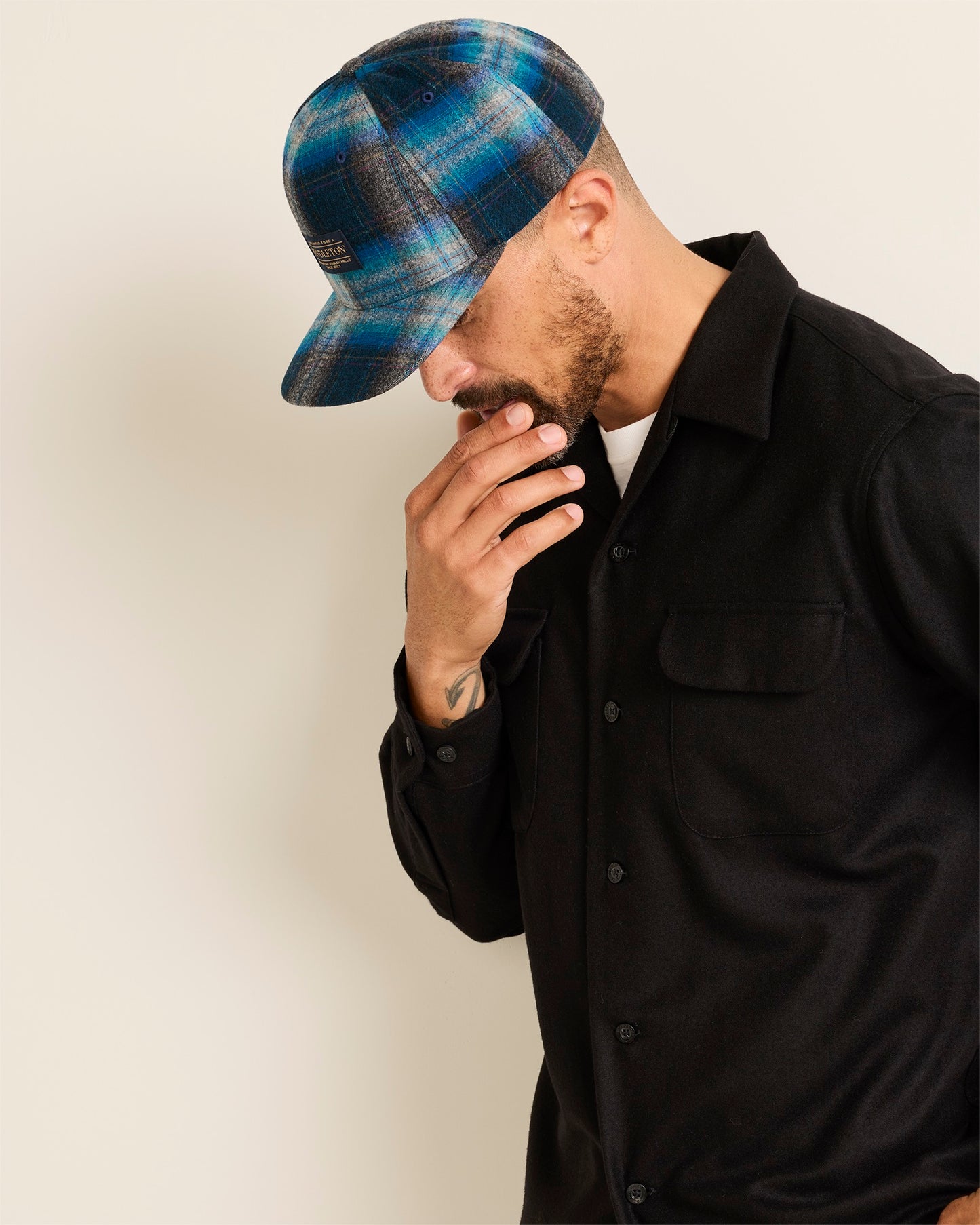 Pendleton X Bobby Ruiz - Grey Turquoise Ombre Snapback