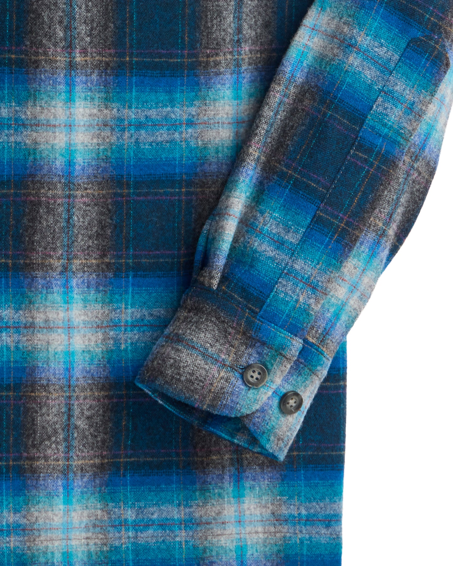 Pendleton X Bobby Ruiz - Grey Turquoise Ombre - Board Shirt