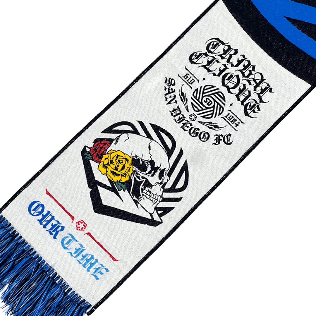 CALAVERAS - SDFC x Tribal - Off White Scarf