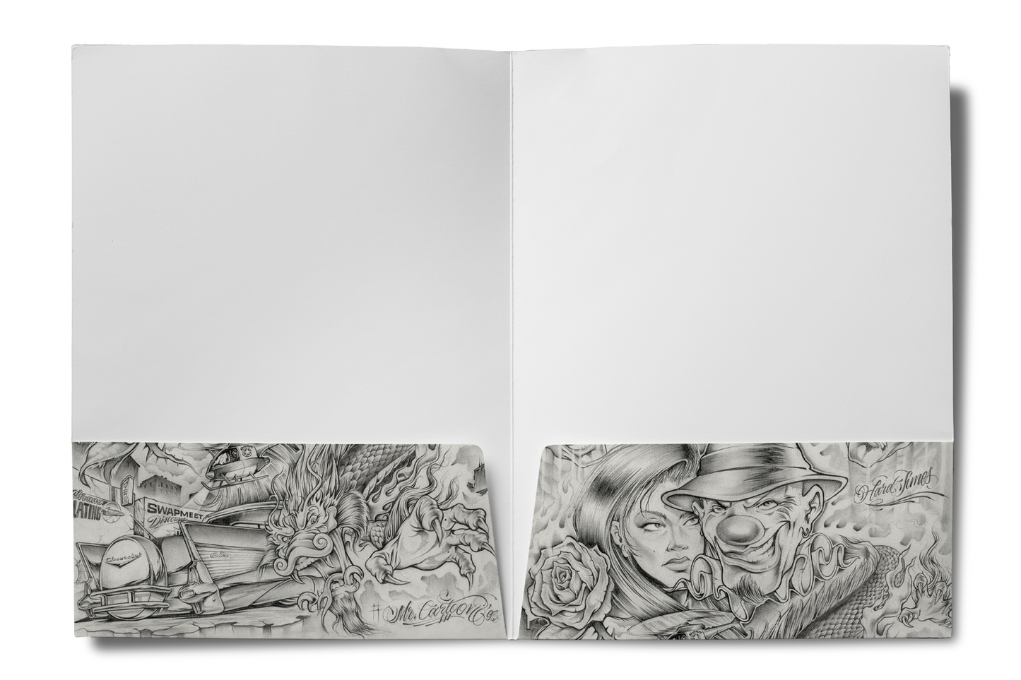 Mister Cartoon x Tribal - Tears of a Clown Street Folder