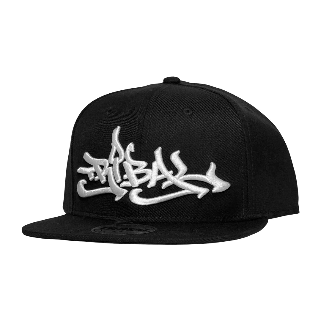 Classic - White on Black Snapback