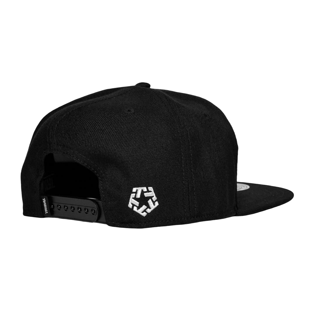 Classic - White on Black Snapback