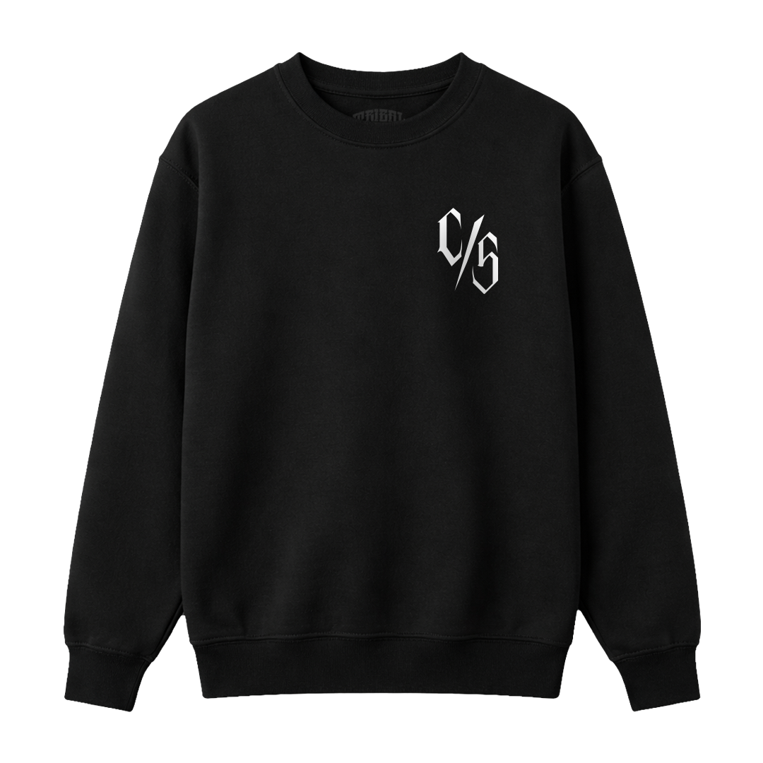C/S Logo - Black Crewneck
