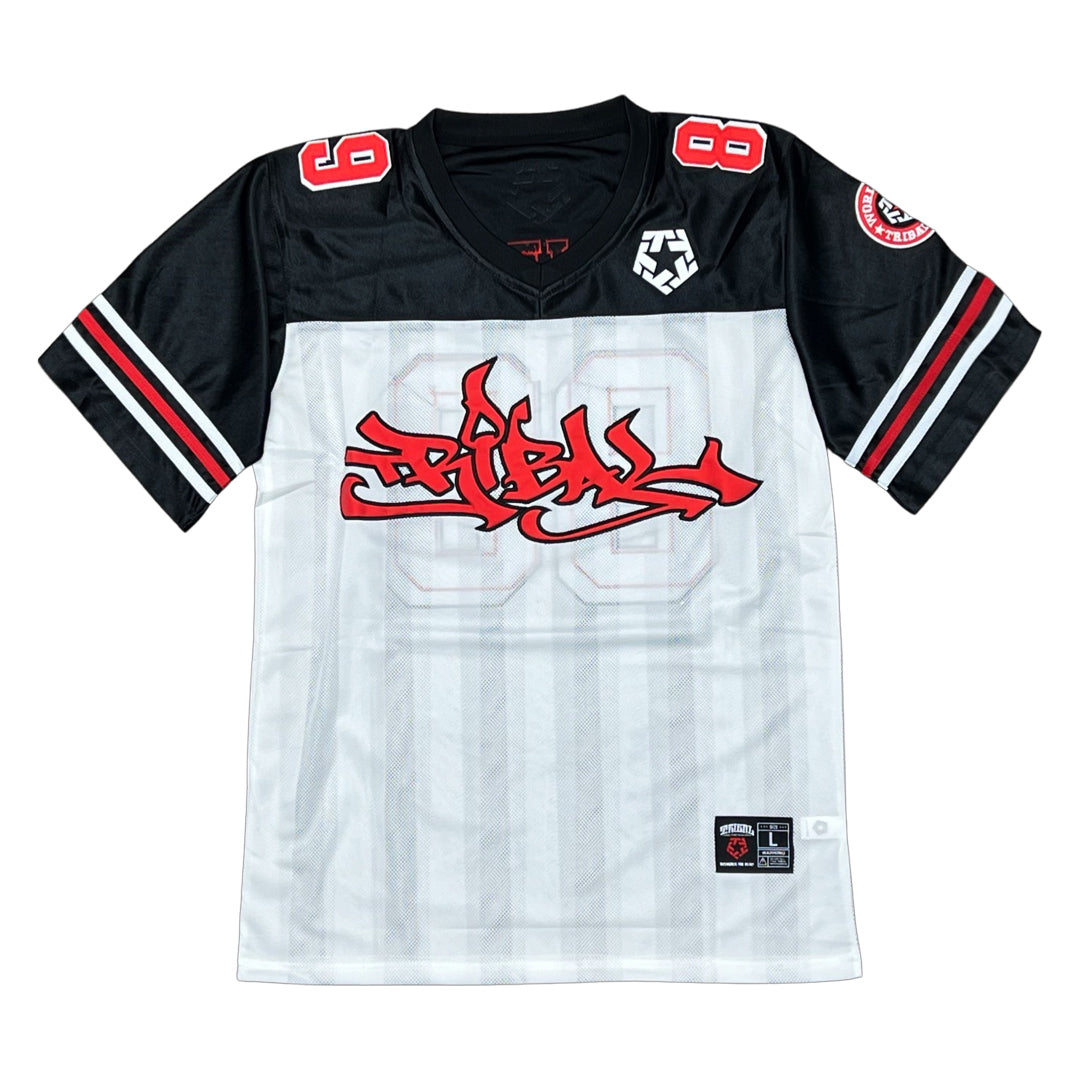 Football Jersey - Black / White / Red