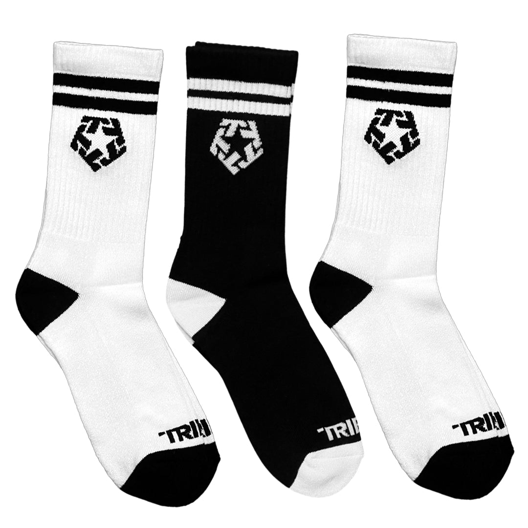 3 PACK MIXED T-STAR SOCKS