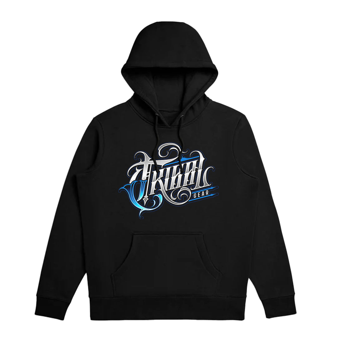 2025 - Black Men's pullover hoodie