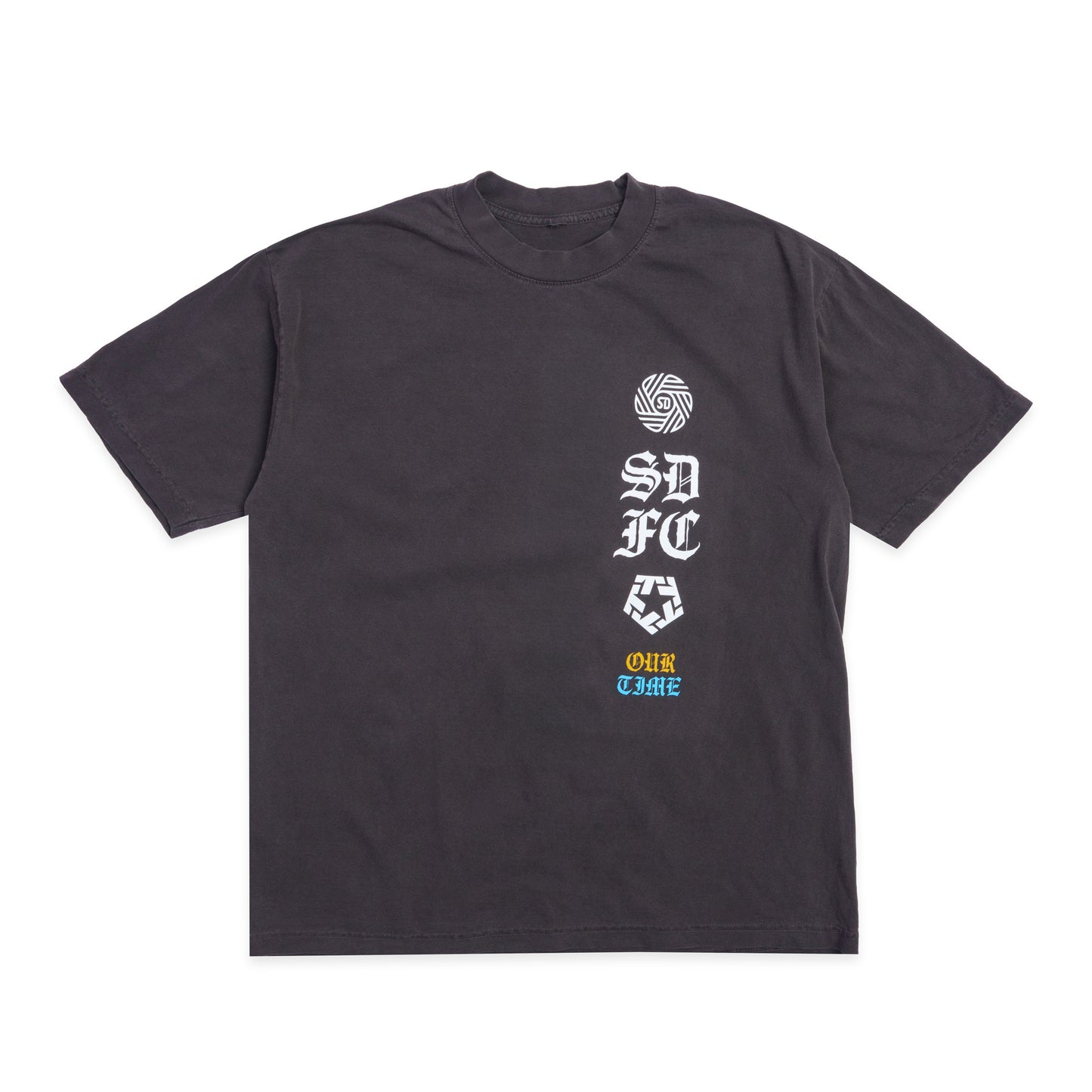 OUR TIME - SDFC x Tribal - Vintage Black Tee