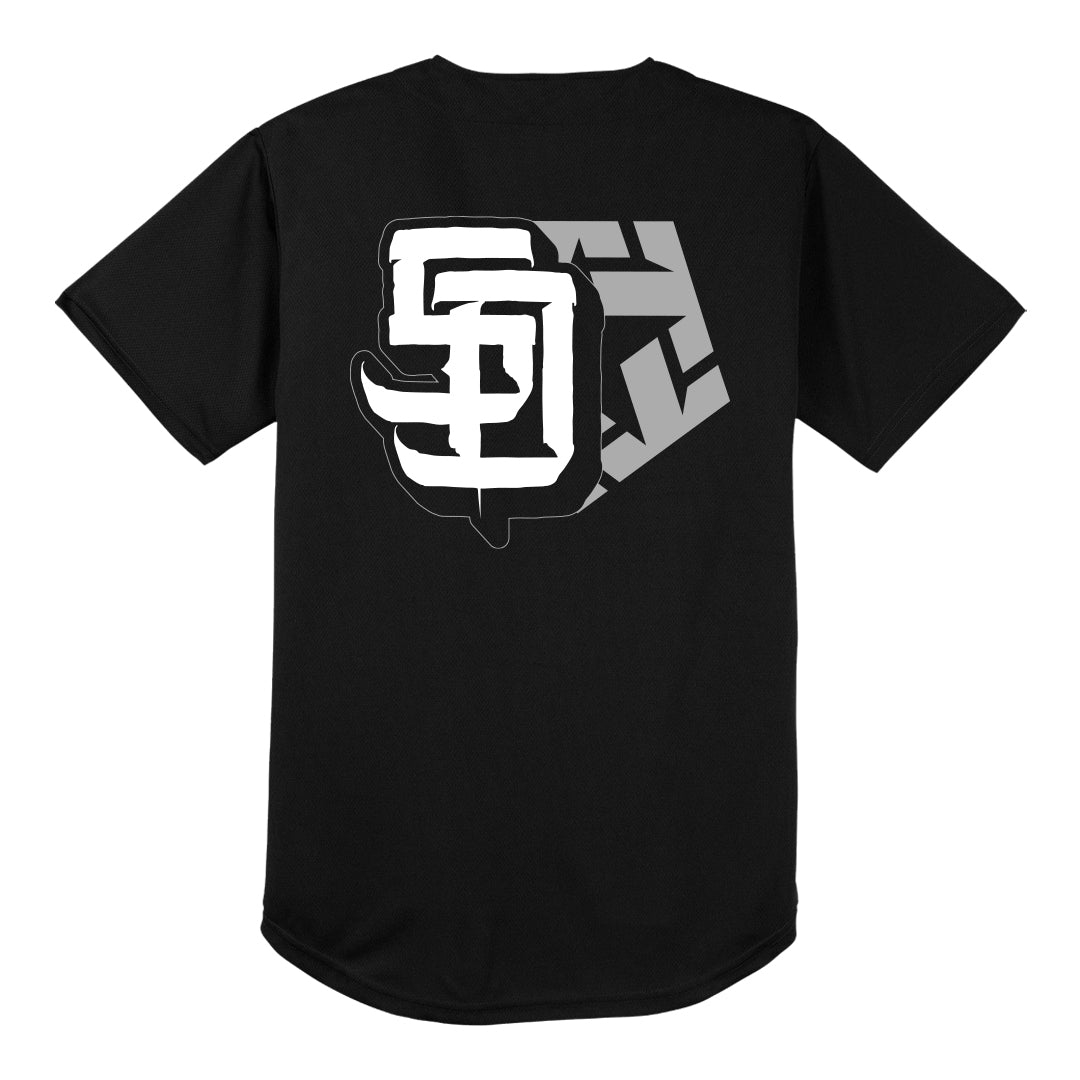 SD - Baseball Mesh Button Jersey