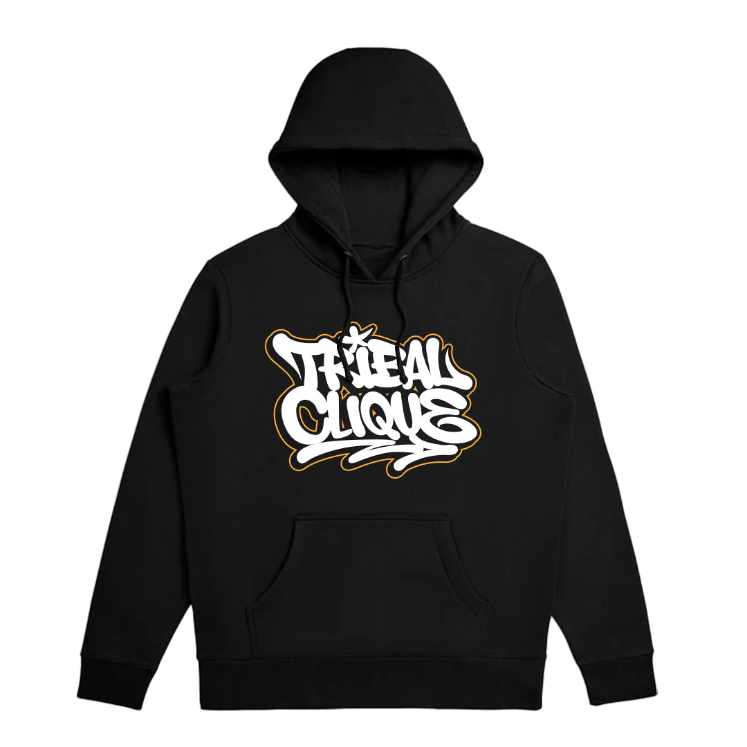 BLOVED TAG - Black Men's pullover hoodie
