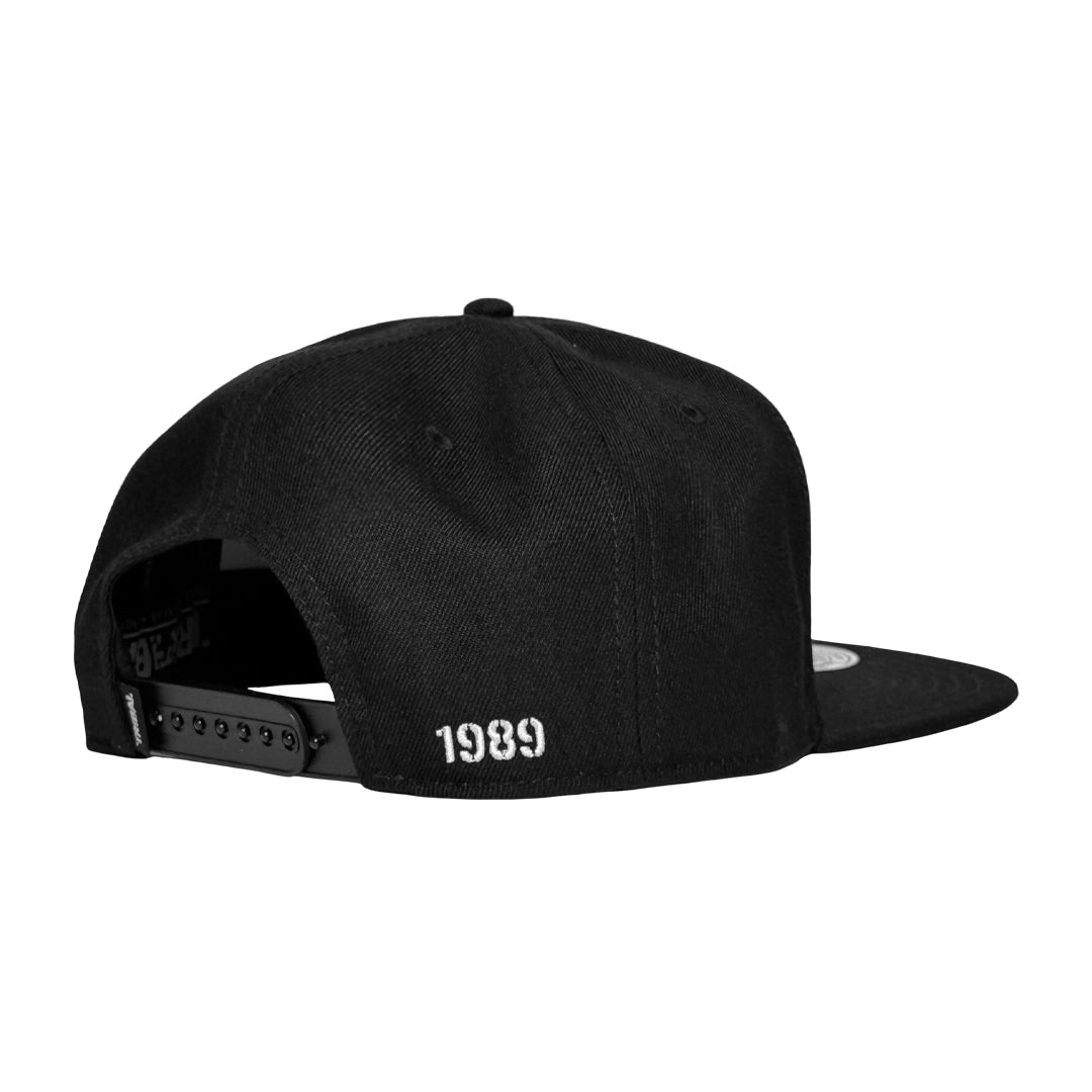 T-Star - White on Black Snapback