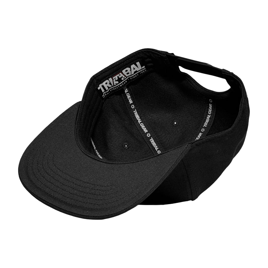 T-Star - White on Black Snapback