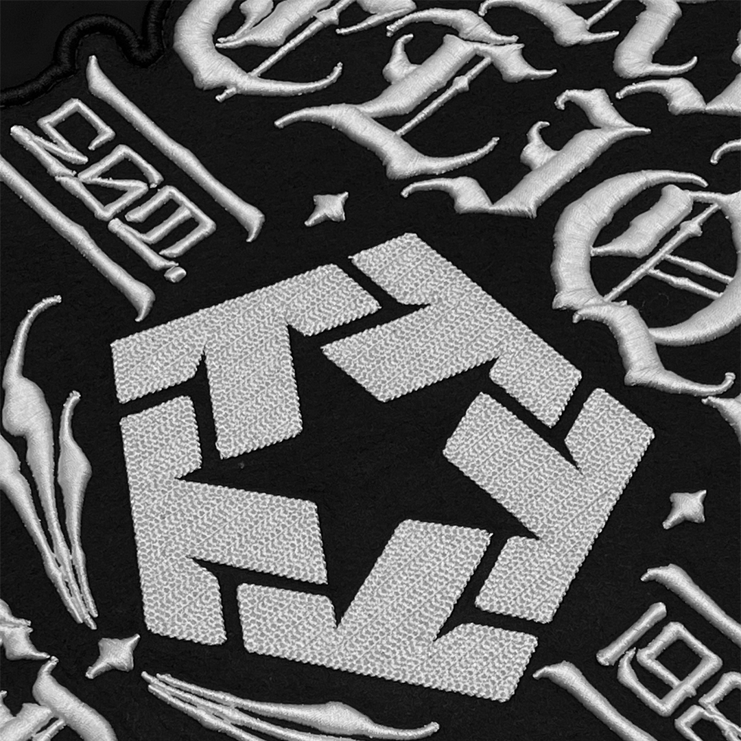 Rocker Patch - Collared Varsity Jacket