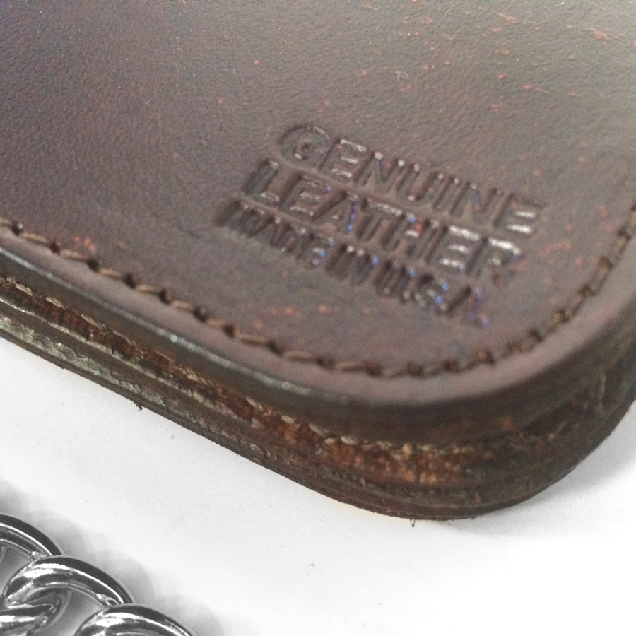 Tribal ANTIQUE BROWN Leather Wallet