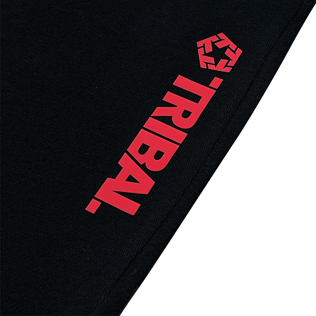 BLACK - FLEECE SHORTS