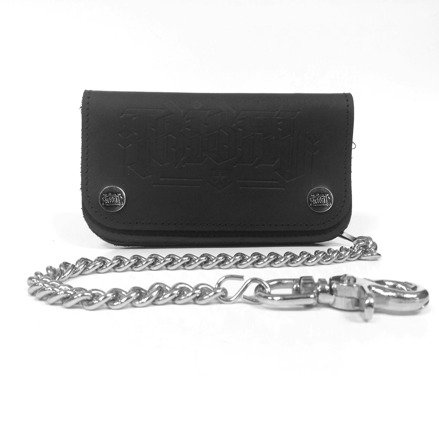 Tribal BLACK Leather Wallet