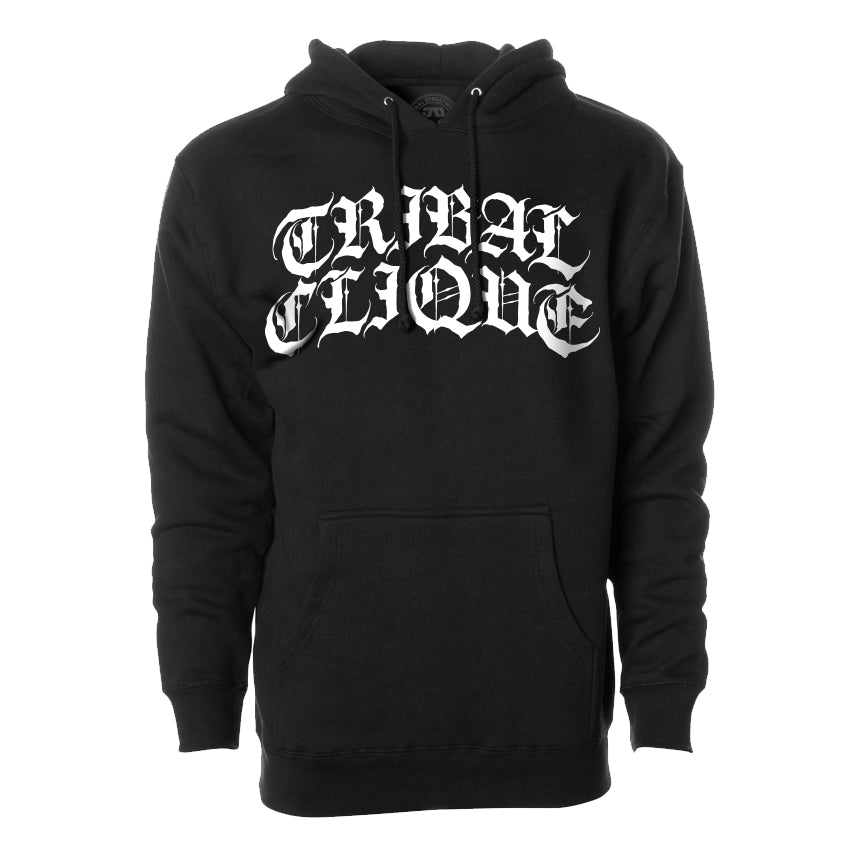 BLOVED CLIQUE - Black Men's pullover hoodie