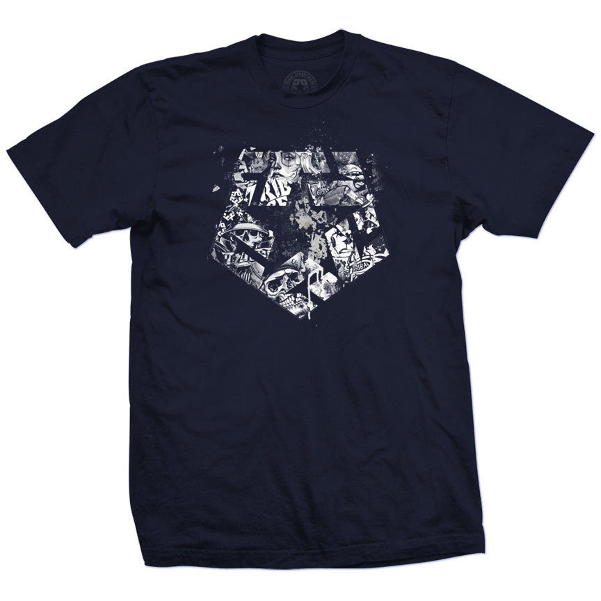 GANE WALL T-STAR - Men's T Shirt
