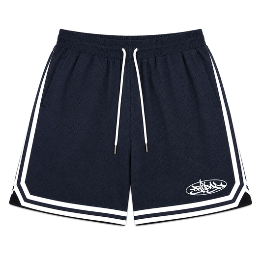 NAVY - BASKETBALL SHORTS