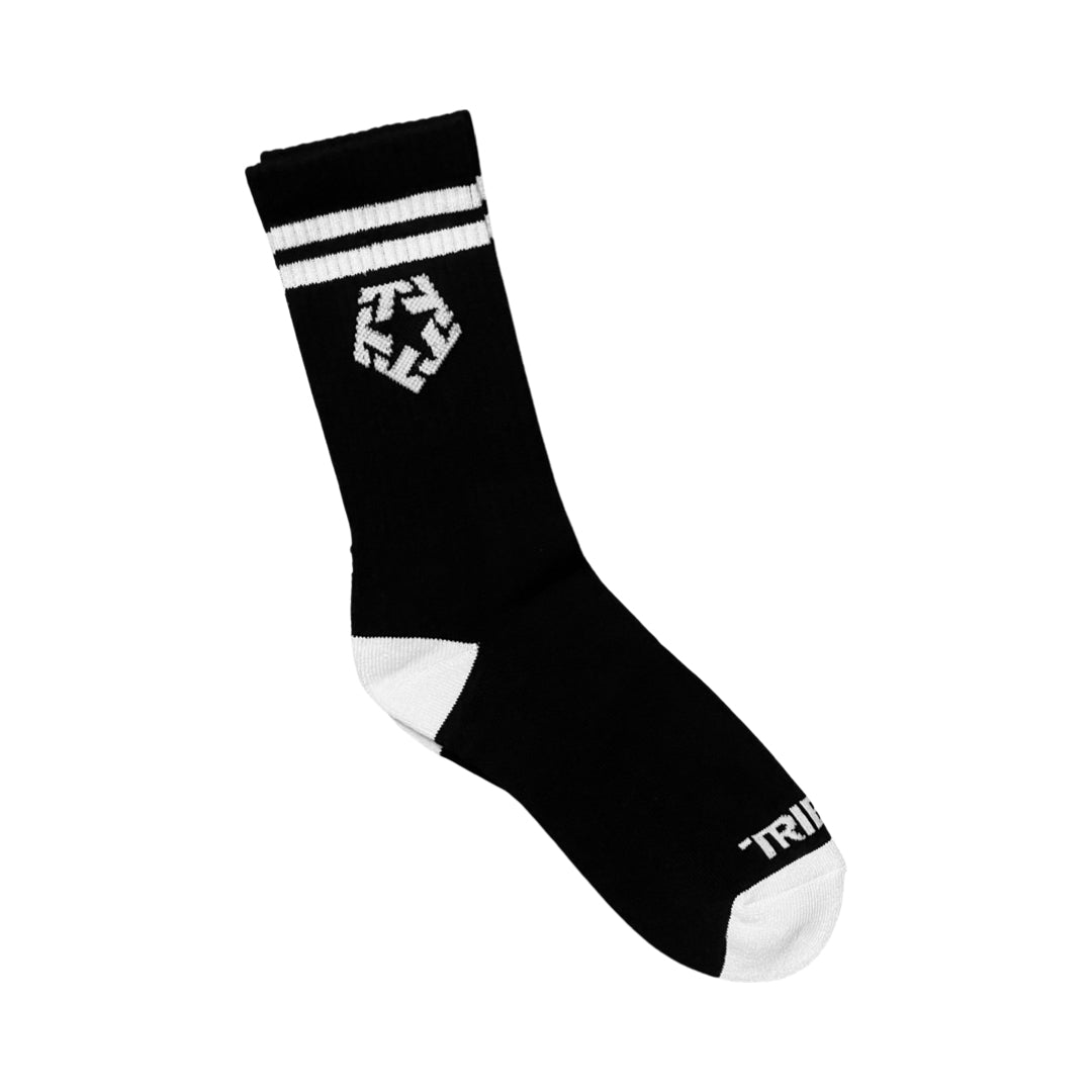 BLACK T-STAR SOCKS