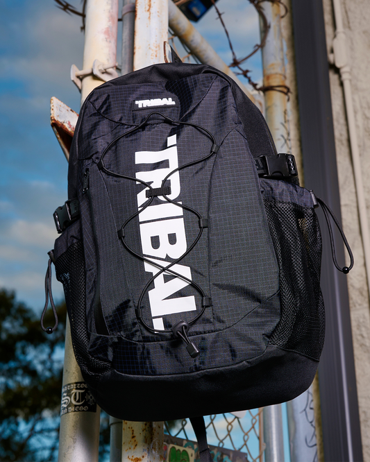 Font Backpack - Black
