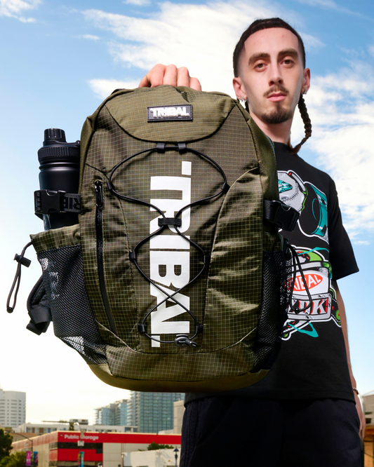 Font Backpack - Green