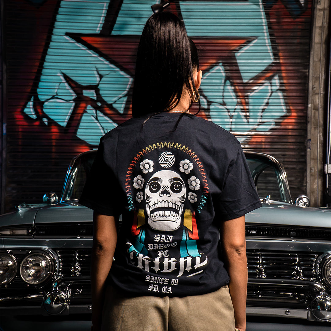 San Diego FC x Tribal - CALAVERA M&N Navy Tee