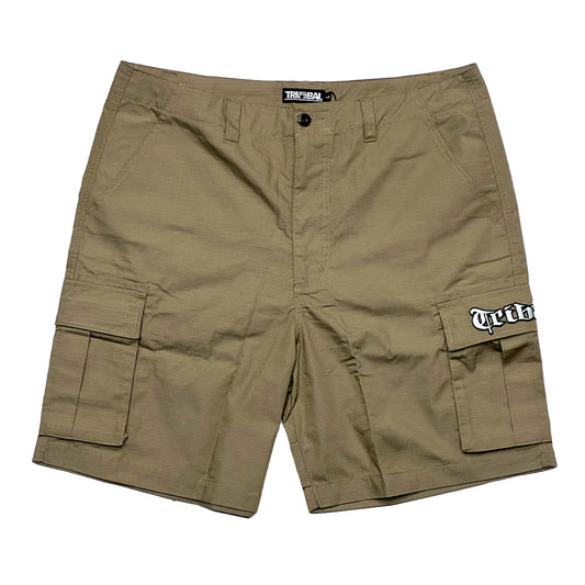 KHAKI - RIPSTOP CARGO SHORTS