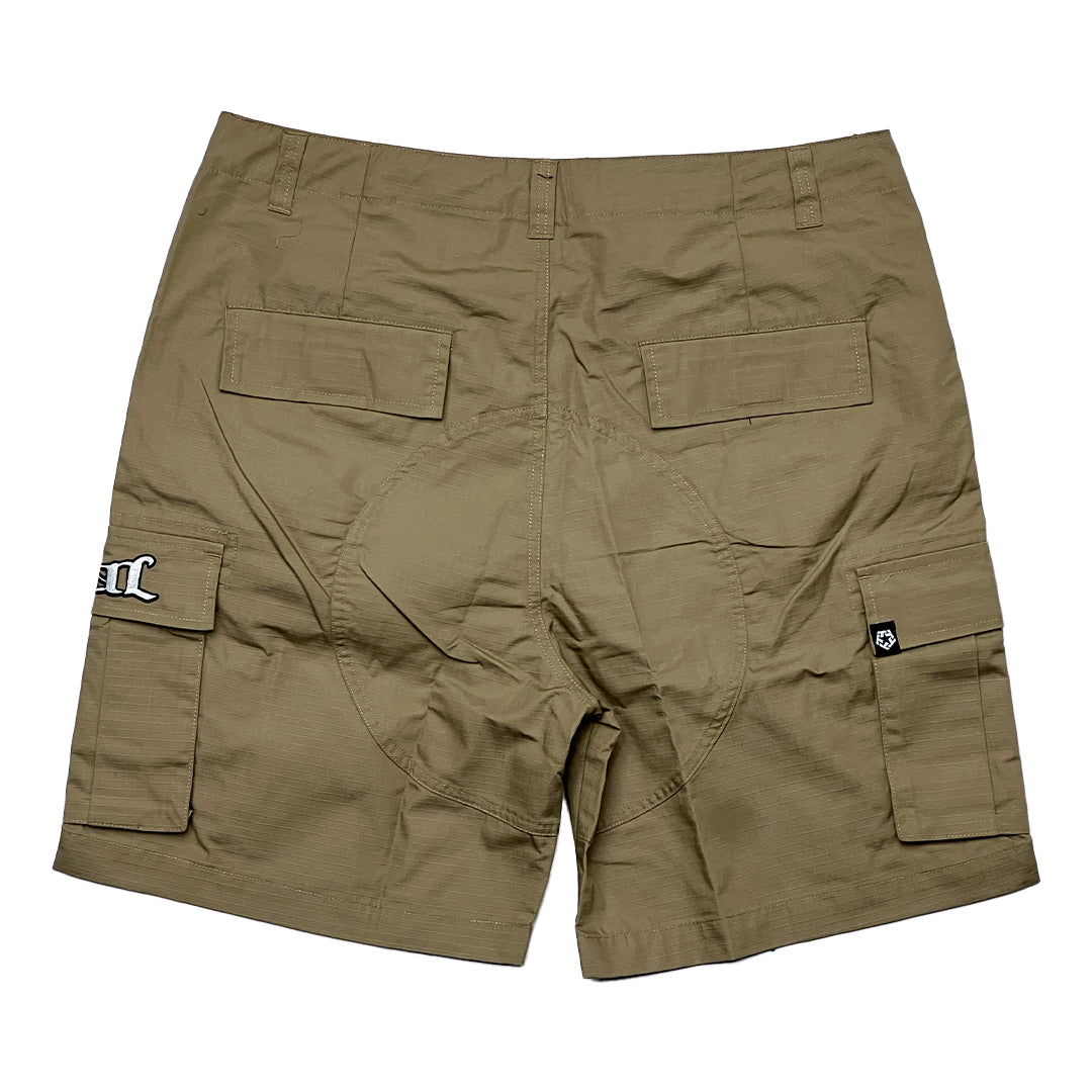 KHAKI - RIPSTOP CARGO SHORTS