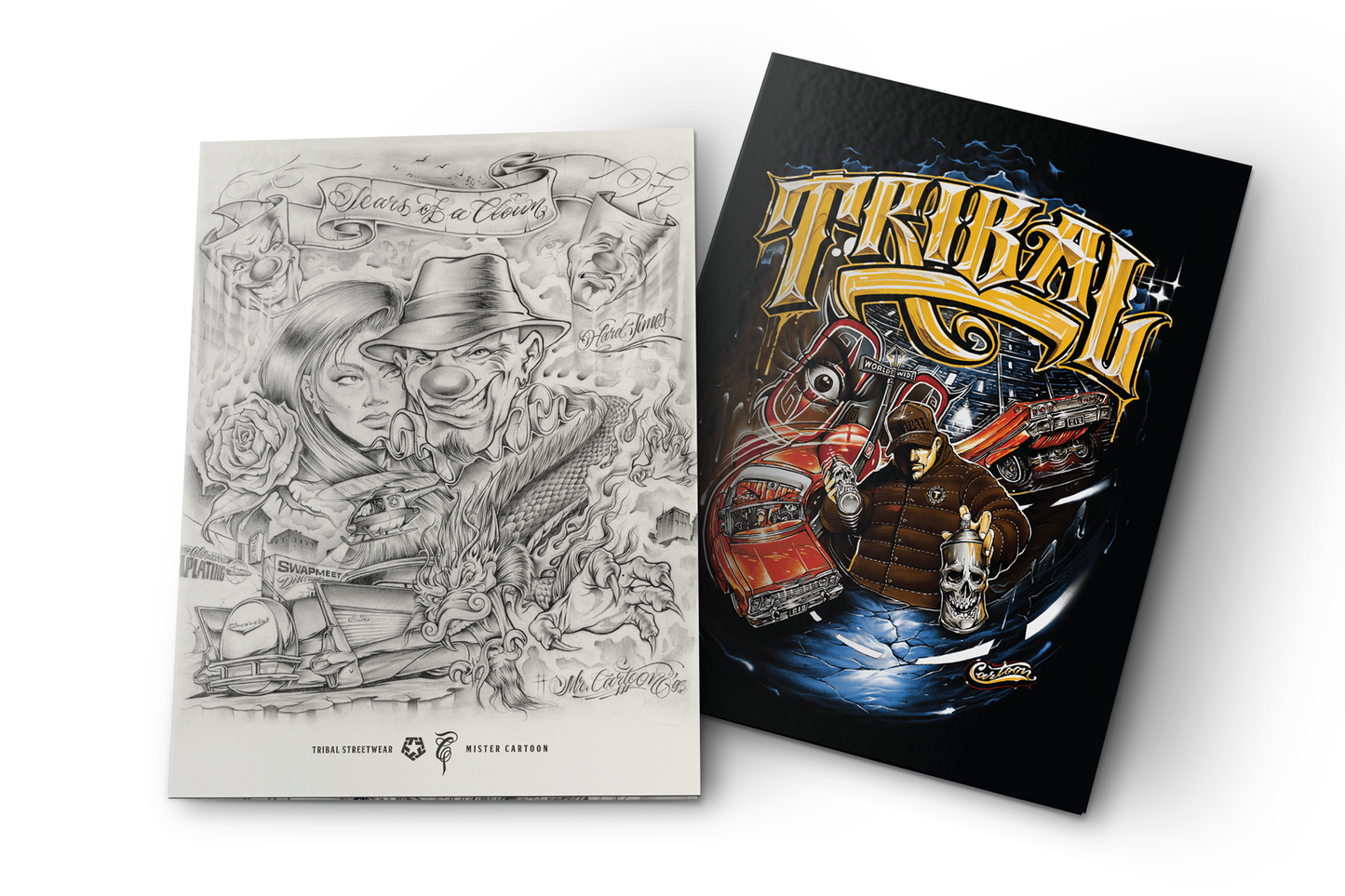 Mister Cartoon x Tribal - Street Folder 2 pack