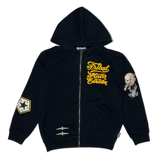 Mister Cartoon X Tribal - Zip Hoodie