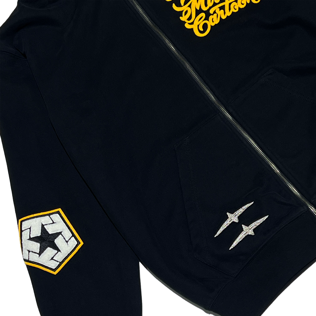 Mister Cartoon X Tribal - Zip Hoodie – TRIBAL STREETWEAR Mister Cartoon X Tribal - Zip Hoodie – TRIBAL STREETWEAR