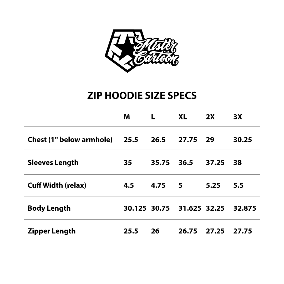 Mister Cartoon X Tribal - Zip Hoodie