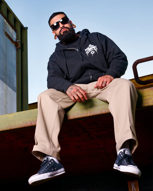 Cities - Black Men's Hoodie
