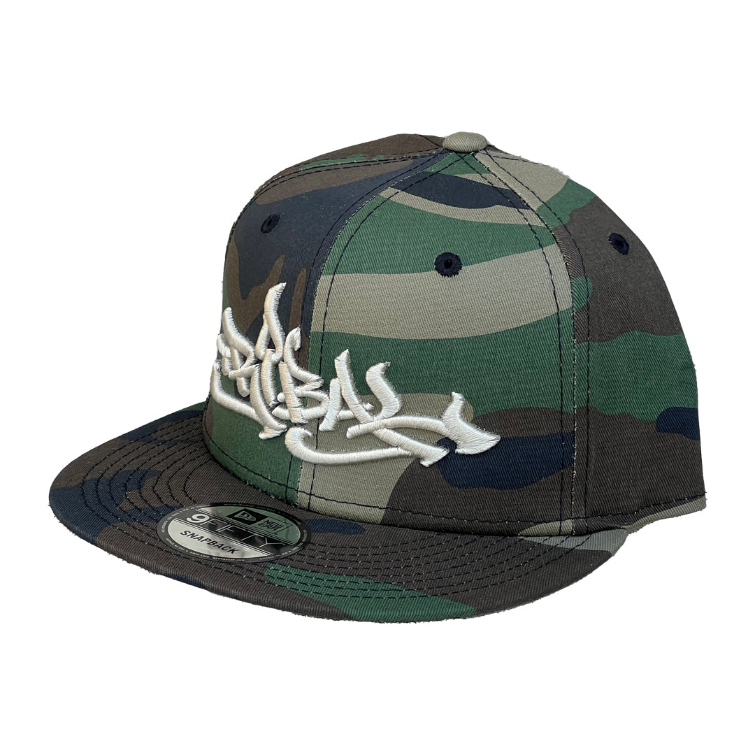 CAMO/ECRU CLASSIC - New Era® Flat Bill Snapback Cap