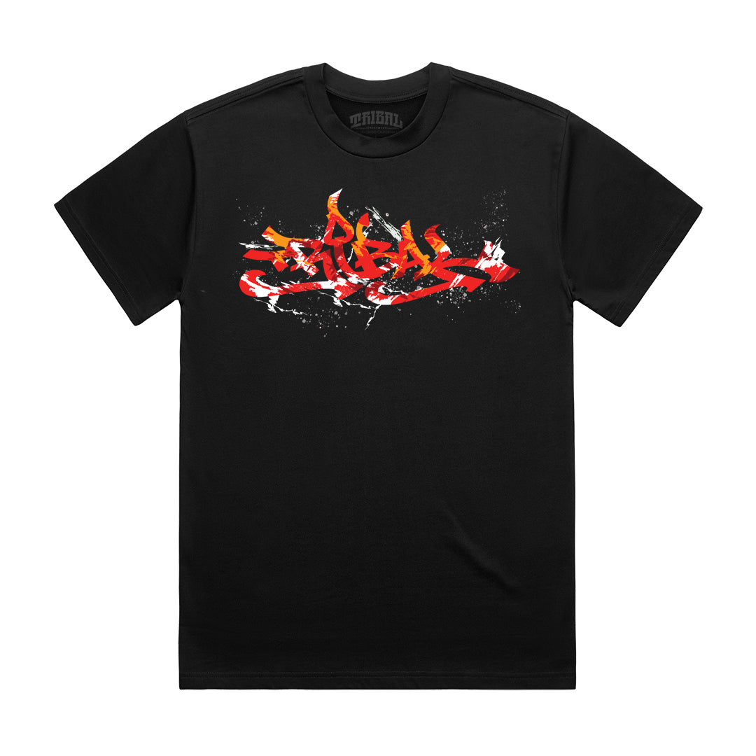 RED CLASSIC SPLATS - Men's T Shirt