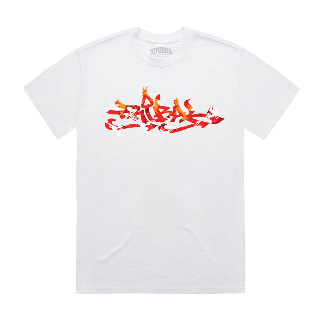 RED CLASSIC SPLATS - Men's T Shirt