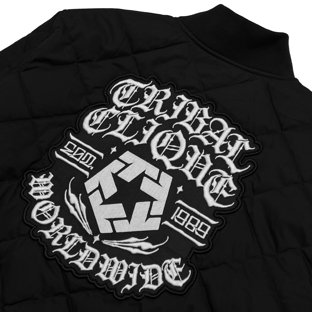 Rocker Patch - Diamond Quilted Jacket