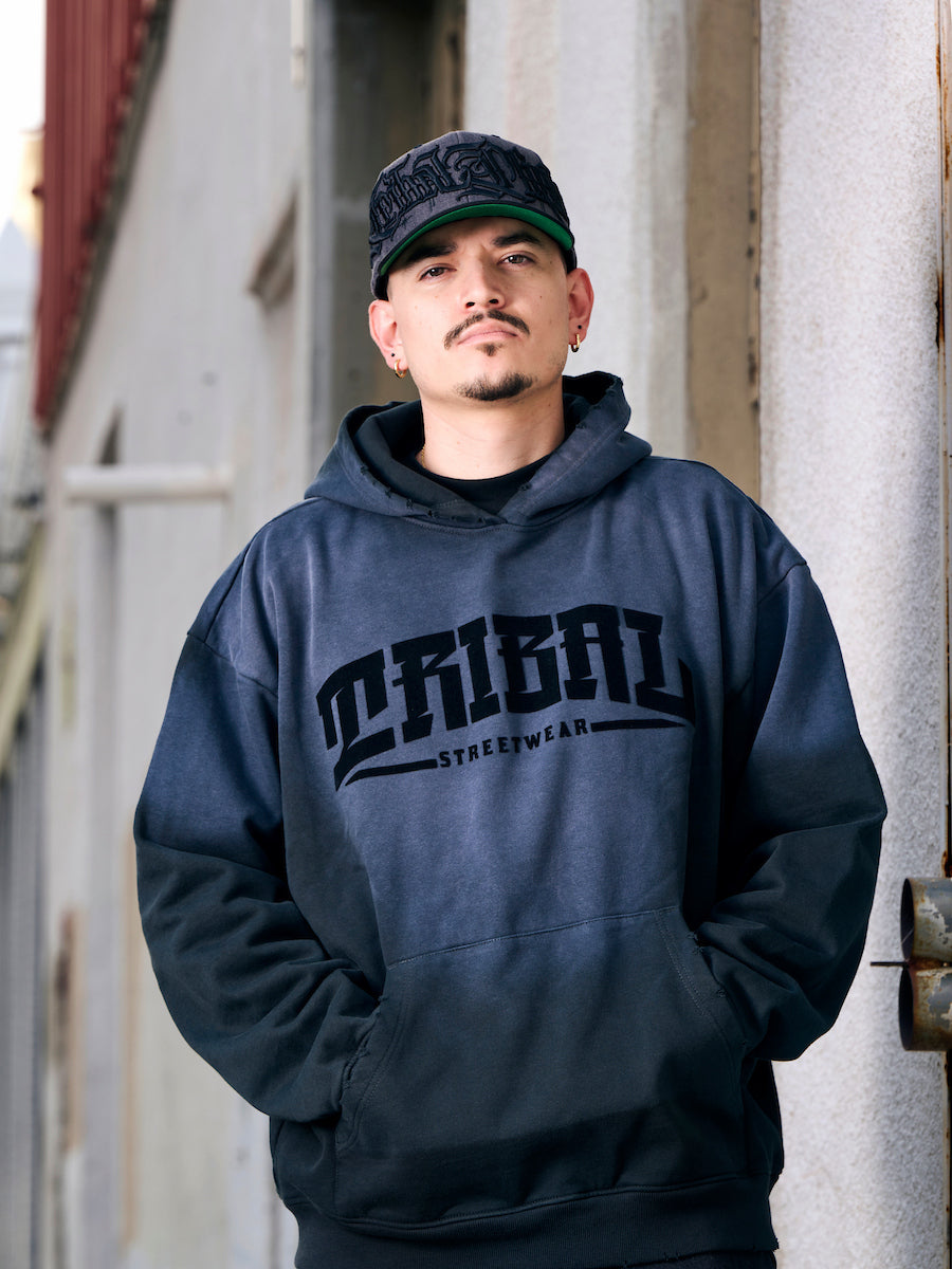 Washed Arched Hoodie