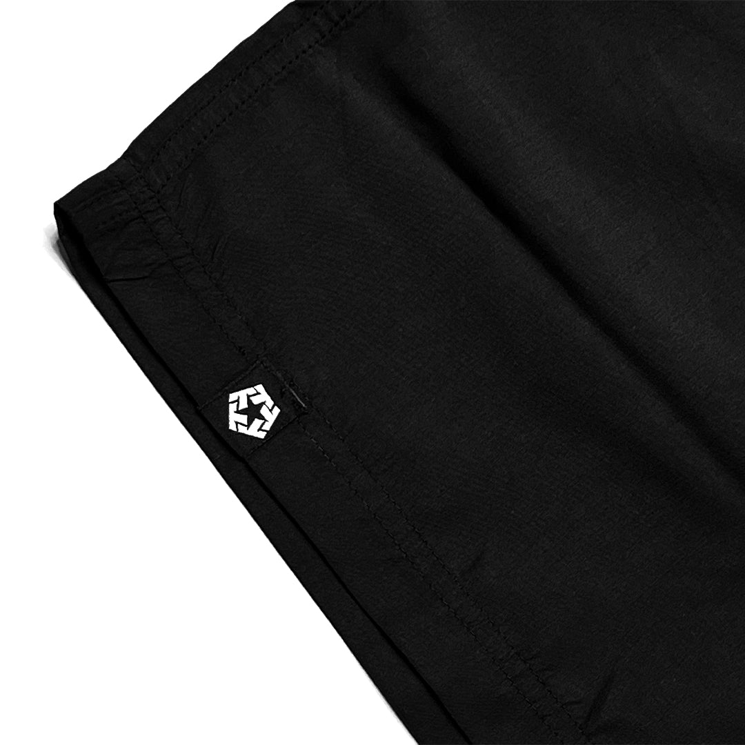 ROCKERS - BLACK HYBRID SHORTS