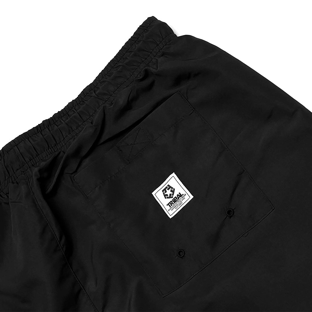 ROCKERS - BLACK HYBRID SHORTS