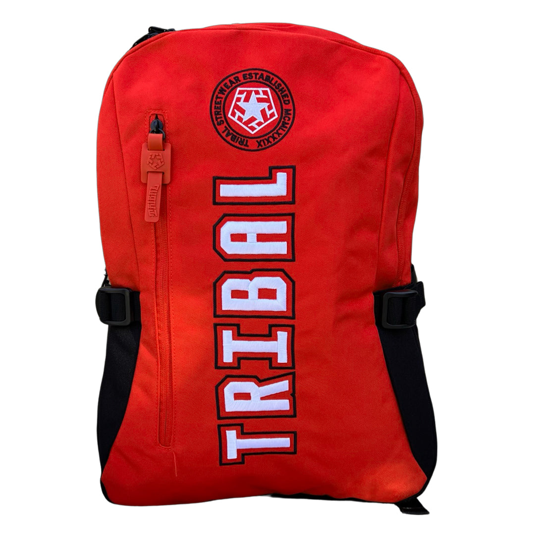 Red Font Backpack
