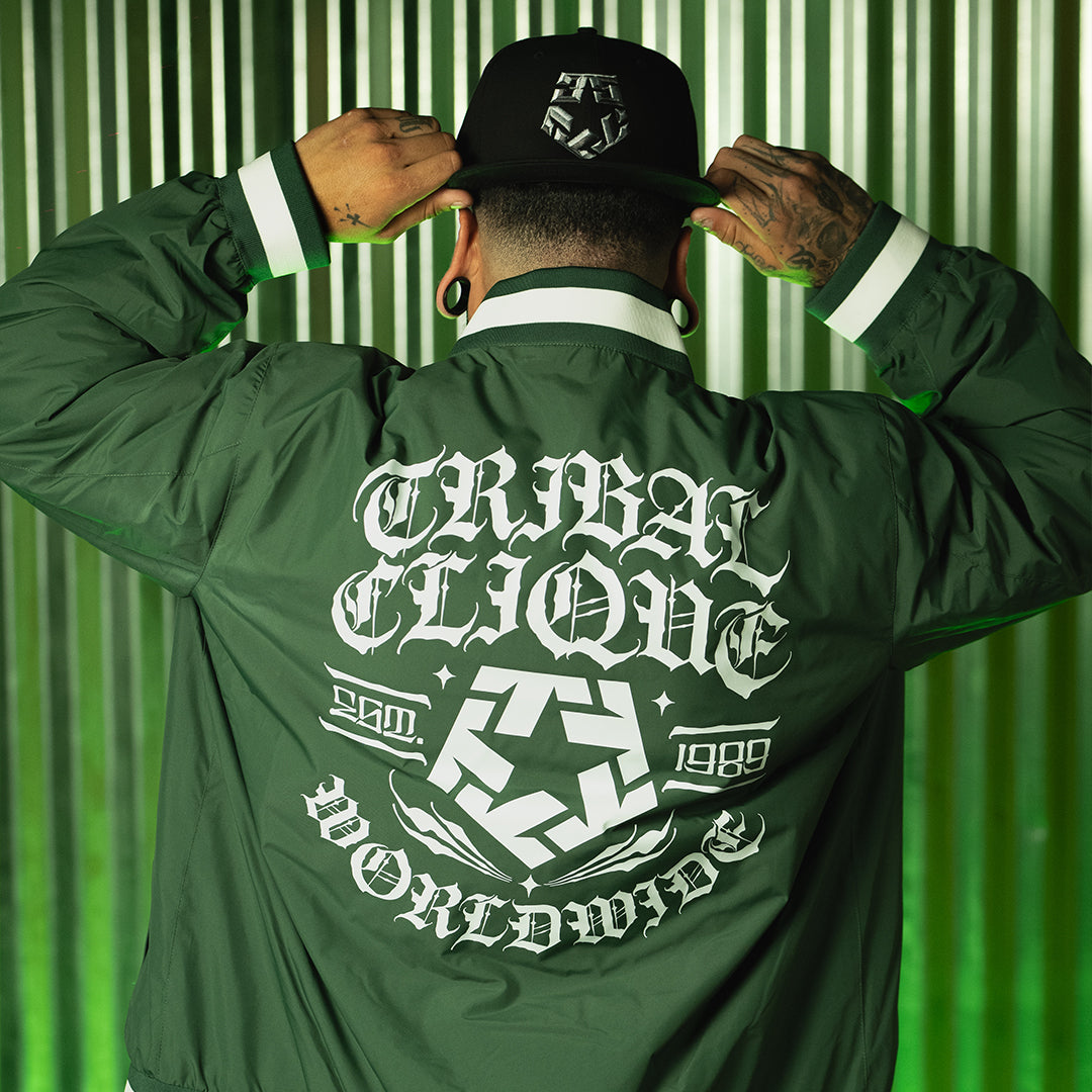 Rockers - Green Insulated Varsity Jacket