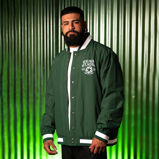 Rockers - Green Insulated Varsity Jacket