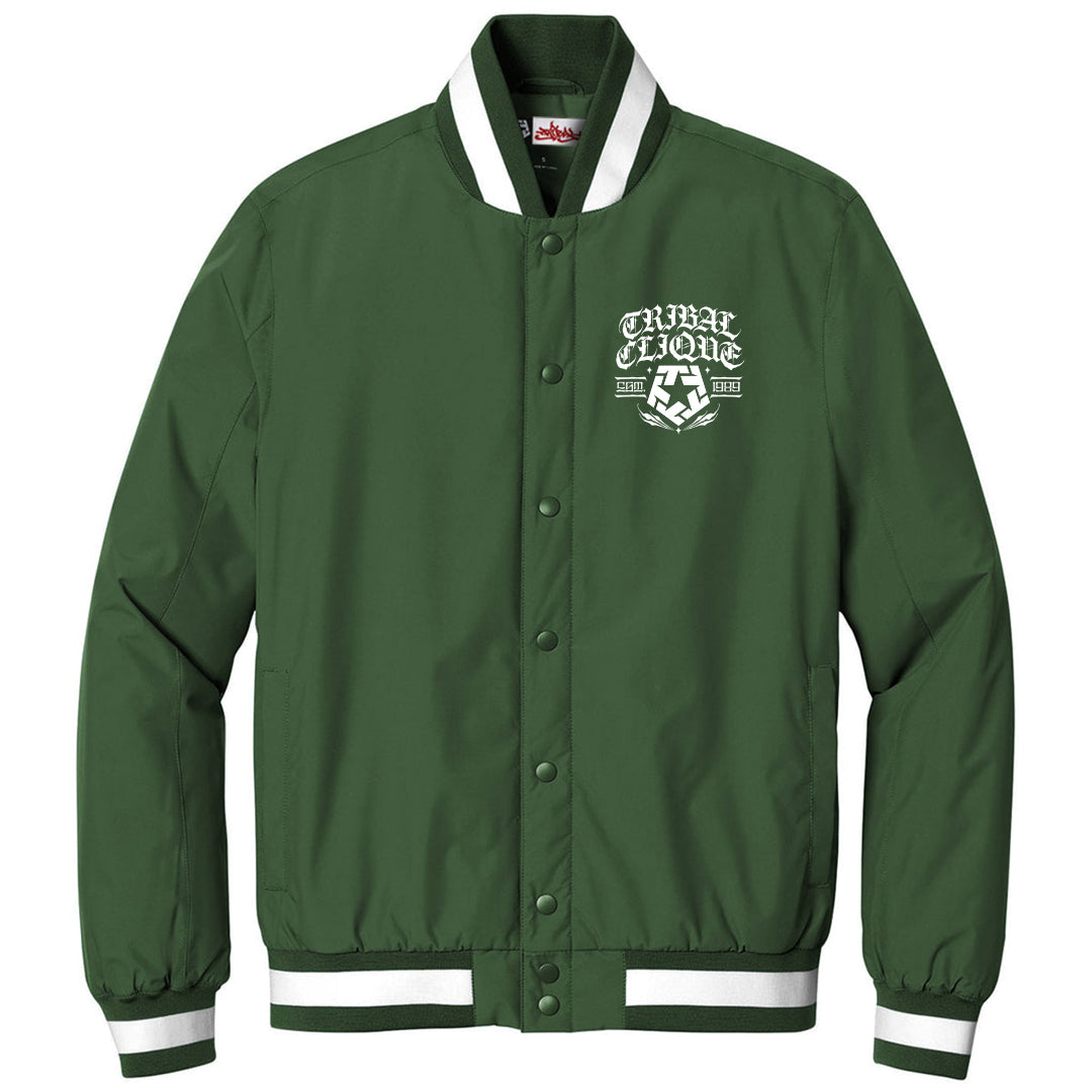 Rockers - Green Insulated Varsity Jacket