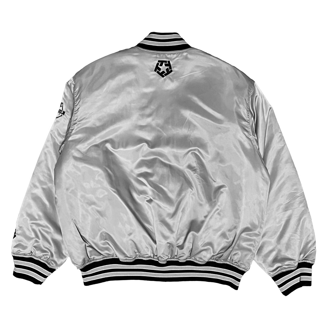 GREY - BASEBALL JACKET