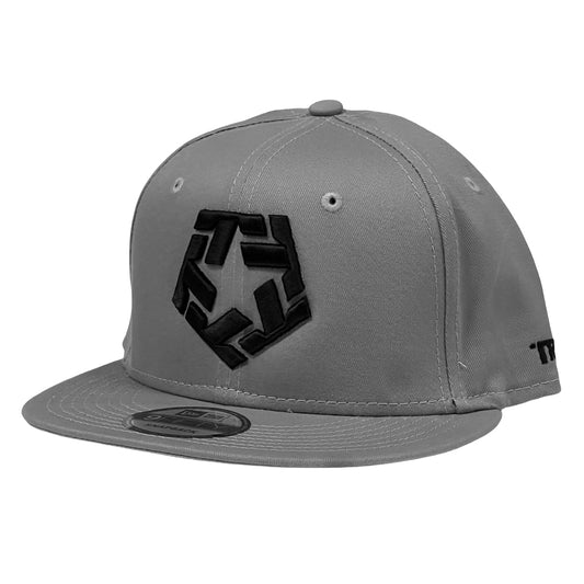 GREY T-STAR - New Era® Flat Bill Snapback Cap