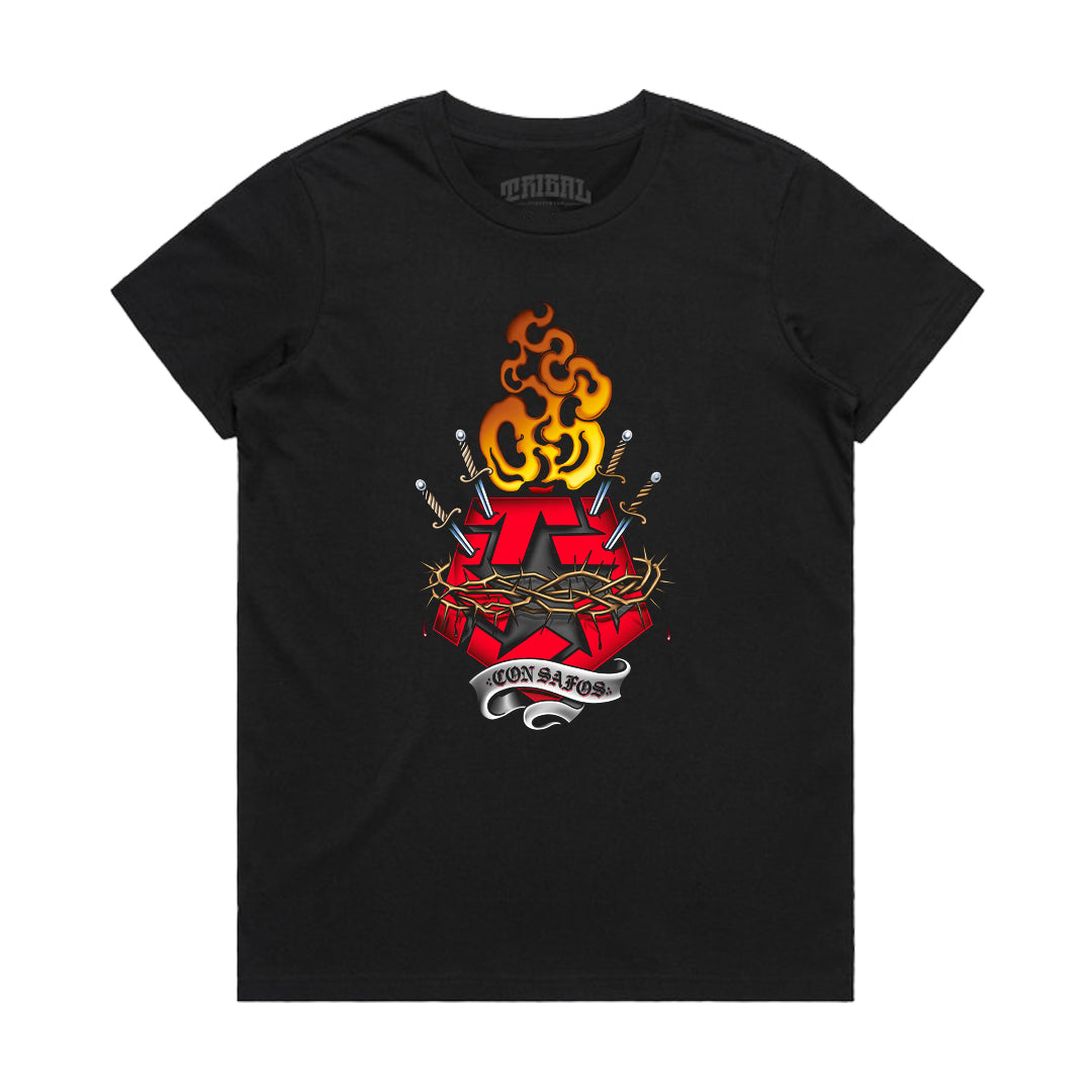 Sacred Heart - Ladies T Shirt