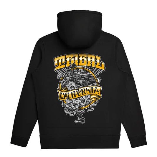 CALIFORNIA - Black Men's Hoodie