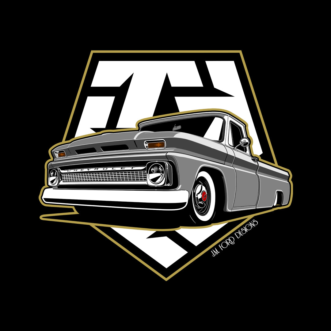 JM FORD C10 T-STAR - Men's T Shirt