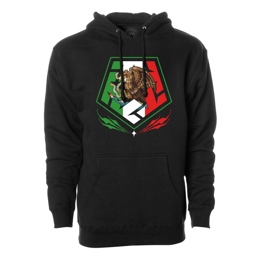 MEXICO - Black Men's pullover hoodie